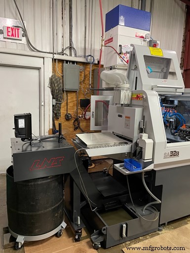 Hashier Machine Boosts Efficiency with Swiss-Type Turning