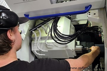 Lane4 Precision Enhances Swiss Lathe Backworking with Microconic Collets