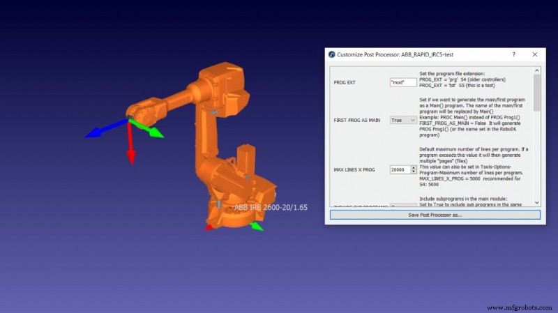 How to Use a Post Processor Editor for CNC and Robot Simulations