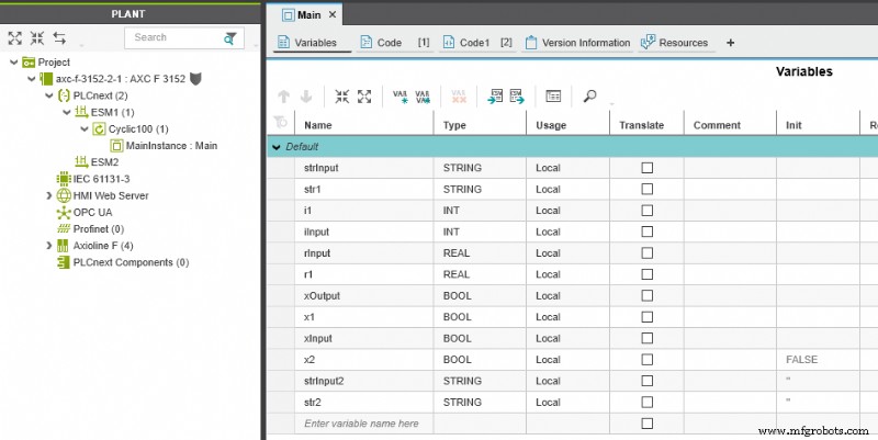 Use gRPC in Python to Read and Write Process Data on an AXC F 3152