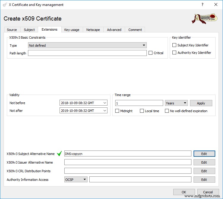 Configure Custom Security Certificates for OPC UA on PLCnext Control