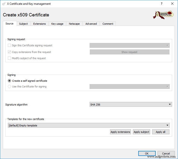 Configure Custom Security Certificates for OPC UA on PLCnext Control