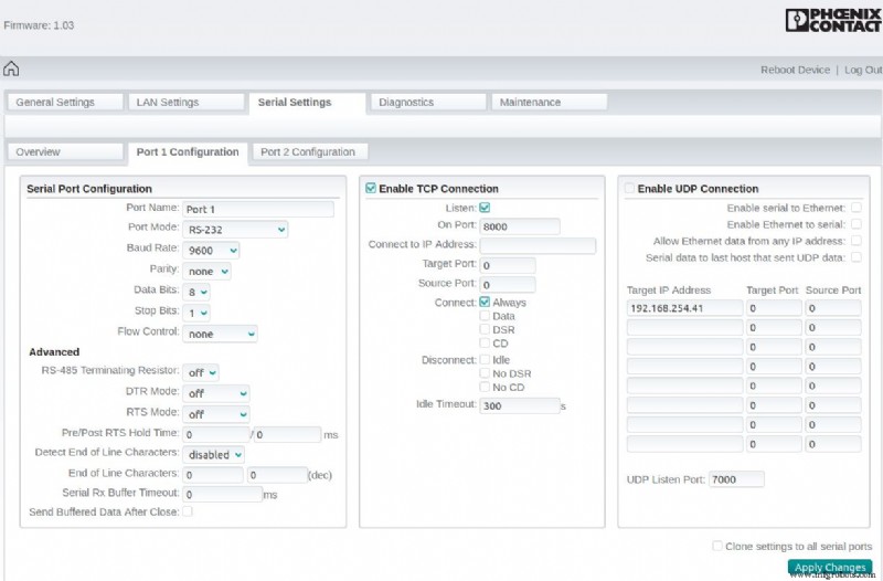 Effortless Remote RS232/RS485 Connectivity for PLCnext PLCs Using Pseudo TTY