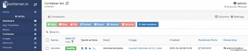 Getting Started with ioBroker on a PLCnext EPC 1522 Device