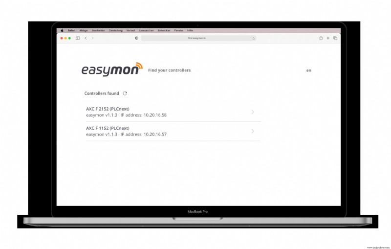 easymon Finder: Effortless Remote Monitoring for PLCnext Systems