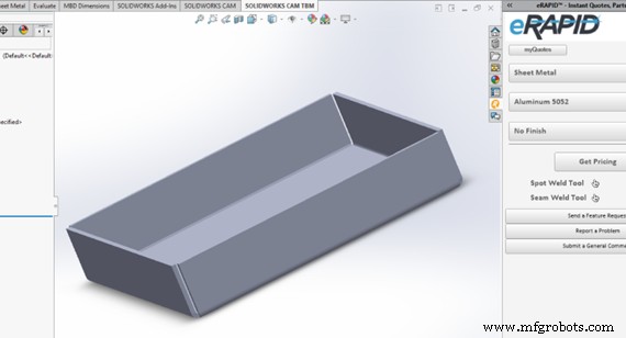 Streamline Sheet Metal Quotes with eRapid – Faster, Accurate, Reliable