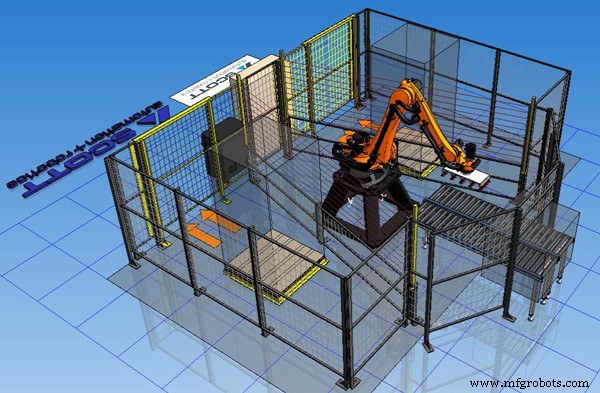 Advanced Palletizing Robot Software: Intelligent Control for Efficient Automation