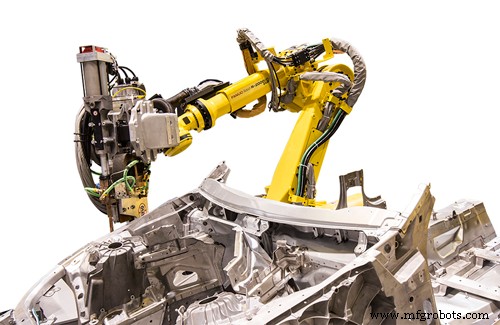Enhance Spot Welding Quality and Speed with Robot Automation