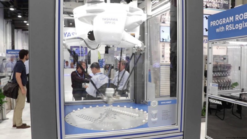 Efficient High-Speed Material Handling with Motoman MPP3H Parallel Robots