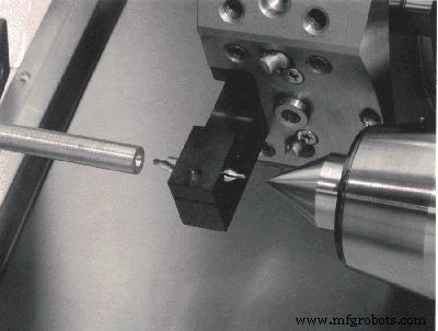 Precision CNC Center Drill Holder for Tight Spaces in Lathe Operations
