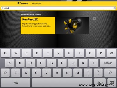 Kennametal Innovations iPad App: Free Interactive Tooling Demo Experience