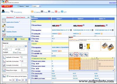 ITA Iscar Tool Advisor: Smart Web-Based Tool Selection for CNC Machinists