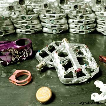 Premium Mountain-Bike Components Machined with Haas CNC Precision