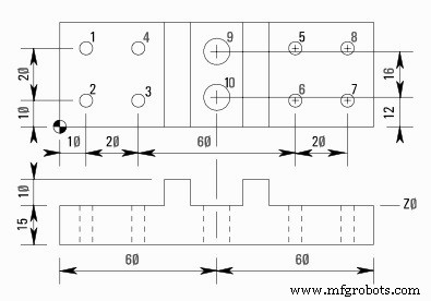 Example Program: G81 & G83 Peck Drilling with G98/G99 Return Levels
