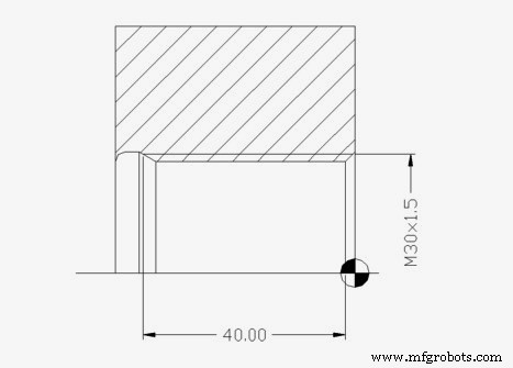 Internal Threading on Fanuc 21i/18i/16i Using the G76 Threading Cycle