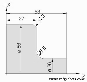 CNC Programming: Chamfer & Radius Using G01 G-Code