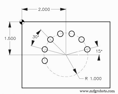 Haas CNC G71 Bolt Hole Arc Command – Practical Example for Efficient Hole Drilling