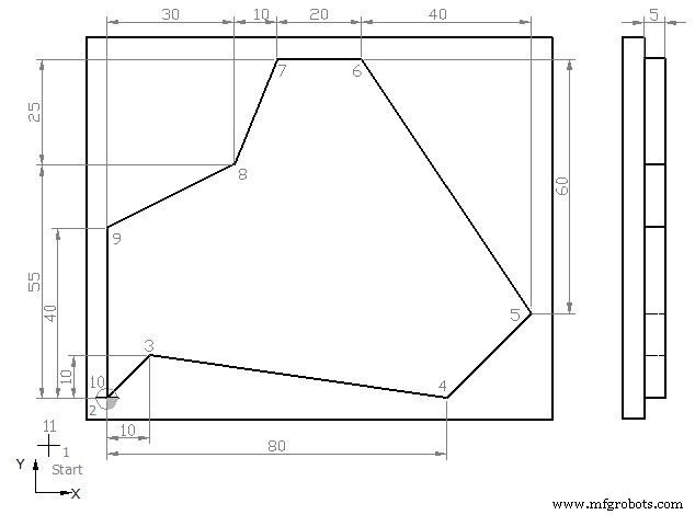 Master CNC Milling with G91 Incremental Programming: A Practical 4-Axis Exercise
