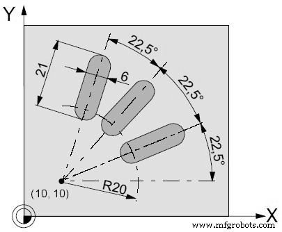 Fanuc G68 Coordinate Rotation: Practical Subprogram Example for CNC Machining