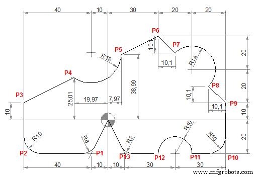 CNC Milling Program Tutorial: G01, G02, G03, G90, G91 Commands Explained