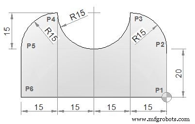 CNC Milling Program: Mastering Multiple Arc Interpolations with G2/G3 I & J Parameters