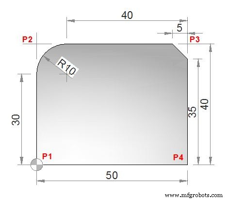 Haas CNC Programming: Corner Rounding & Chamfering Using G01 C & R