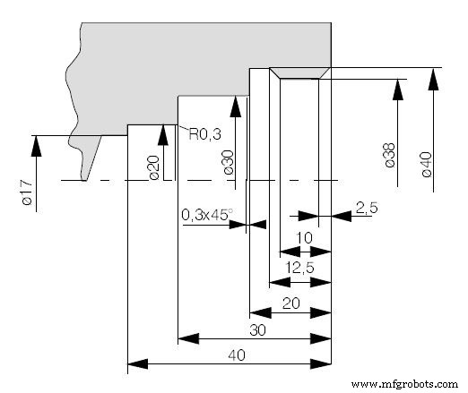 Sinumerik CYCLE95 Inside Turning Program Tutorial