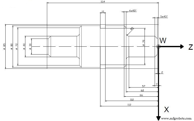 CNC Lathe Programming: Using Radius Dimensioning for X‑Axis Cuts