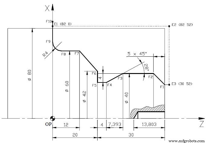 Detailed CNC Lathe Programming: G64, G65, G87 Cycles with Multi-Tool Operations