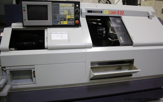 Complete G & M Codes for Citizen Cincom E32 IV CNC Machining