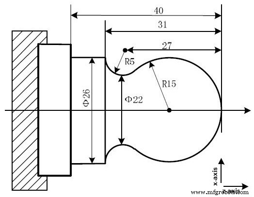 GSK 980 TDc CNC Programming Demo: Seamlessly Joining G02 & G03 Circular Arcs