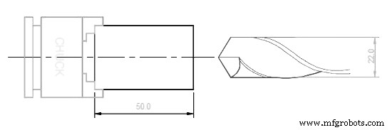 Precision 40mm Brass Drilling with CNC G74 Cycle – Detailed Lathe Program