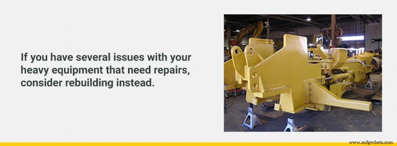 Deciding Between Repair, Rebuild, or Replacement of Heavy Equipment: A Practical Guide