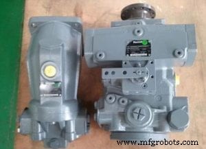 Rexroth A4VTG: Premium V‑Groove Twin Gear Hydraulic Pump for High-Pressure, High-Flow Applications