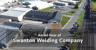 Discover Swanton Weldings: An Aerial Tour of Our Metal Fabrication Excellence