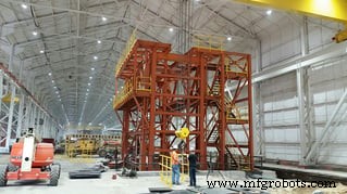 Swanton Welding Completes Structural Steel Accumulator Towers for Detroit Coating Facility