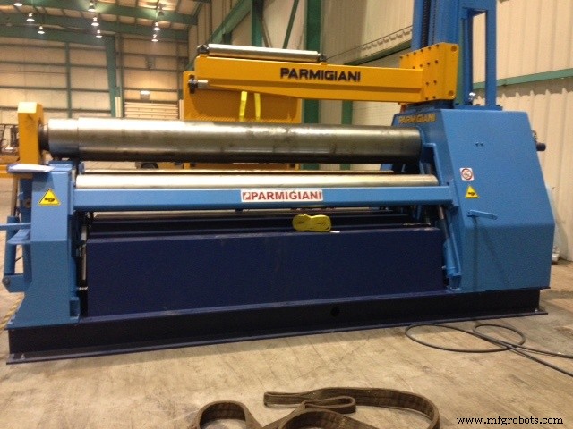 Swanton Welding Unveils the Premier Parmigiani 4‑Roll Plate Bending Machine