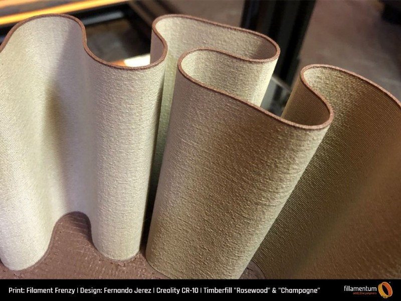 Wood Filament Revolutionizes 3D Printing with Realistic Textures