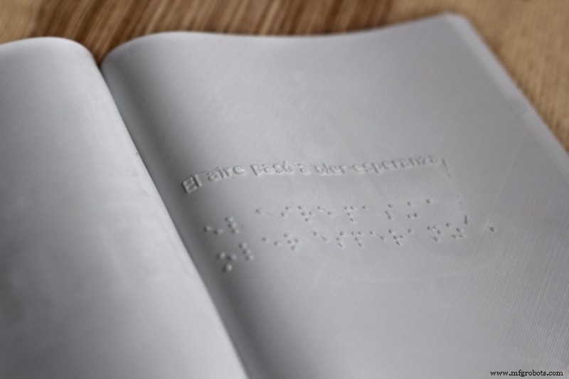 Silencio: A 3D-Printed Tactile Poetry Book for Sighted and Blind Readers