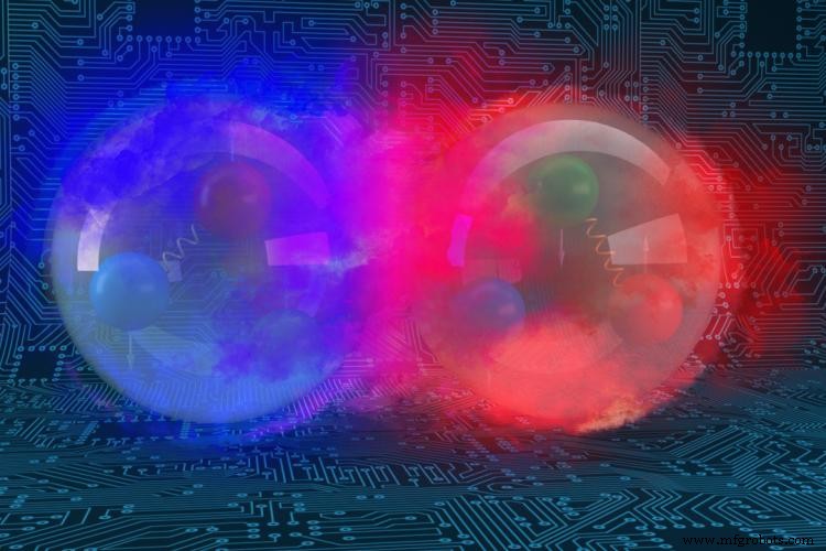 First Quantum‑Computer Simulation of a Deuteron Nucleus