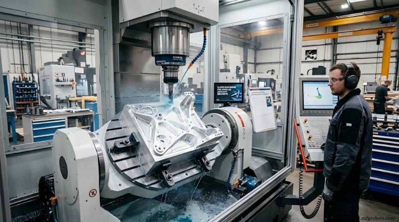 Why Choose 5-Axis Machining For Complex Aircraft Brackets