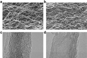 Nanowebs grafíticos hierarquicamente macroporosos exibindo desempenho de armazenamento de carga estável e ultrarrápido