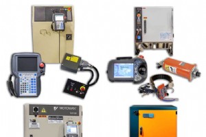 AC モーターとエンコーダー