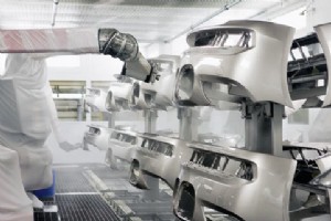 ABB ロボットによる精密コーティング