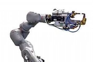 Motoman VS50 ロボットによる柔軟なスポット溶接