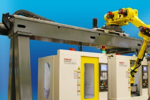 マシン テンディング ロボットで自動化を強化し、スキル ギャップを埋める