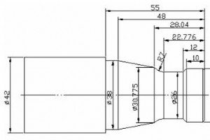 CNC Fanuc G73 パターン繰り返しサイクル CNC プログラム例