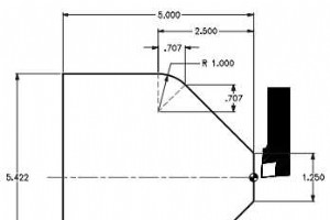 Fanuc CNC Lathe のプログラミング例