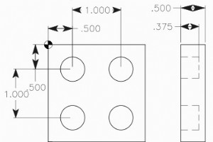 G82 Drilling Canned Cycle with Dwell CNC Milling Example Program