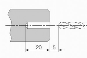 サンプル プログラム Sinumerik CYCLE81​​ 穴あけサイクル – CNC 旋削